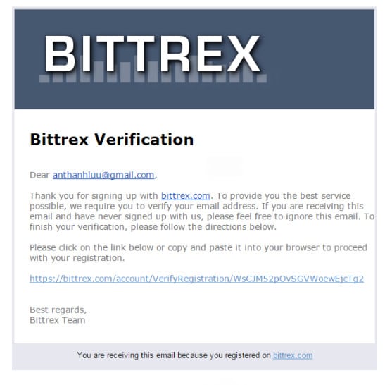hướng dẫn đăng ký tài khoản trên sàn bittrex