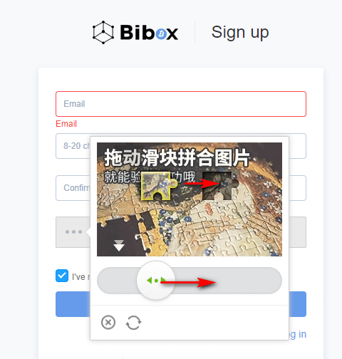 cách tạo tài khoản trên sàn giao dịch bibox