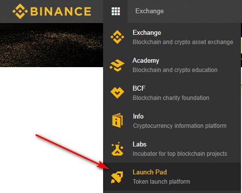 launch pad nền tảng phát hành token trên binance thông qua phương thức IEO
